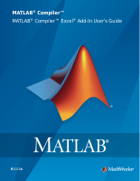 MATLAB Compiler Excel Add-In User s Guide.pdf